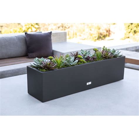 veradek metallic cube galvanized steel planter box|Metallic Series Handmade Metal Planter Box & Reviews .